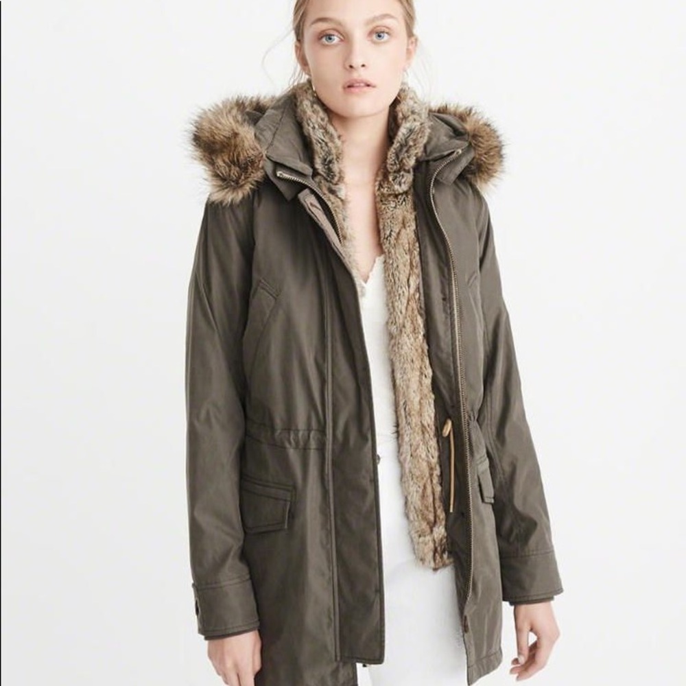3in1 Faux Shearling Parka